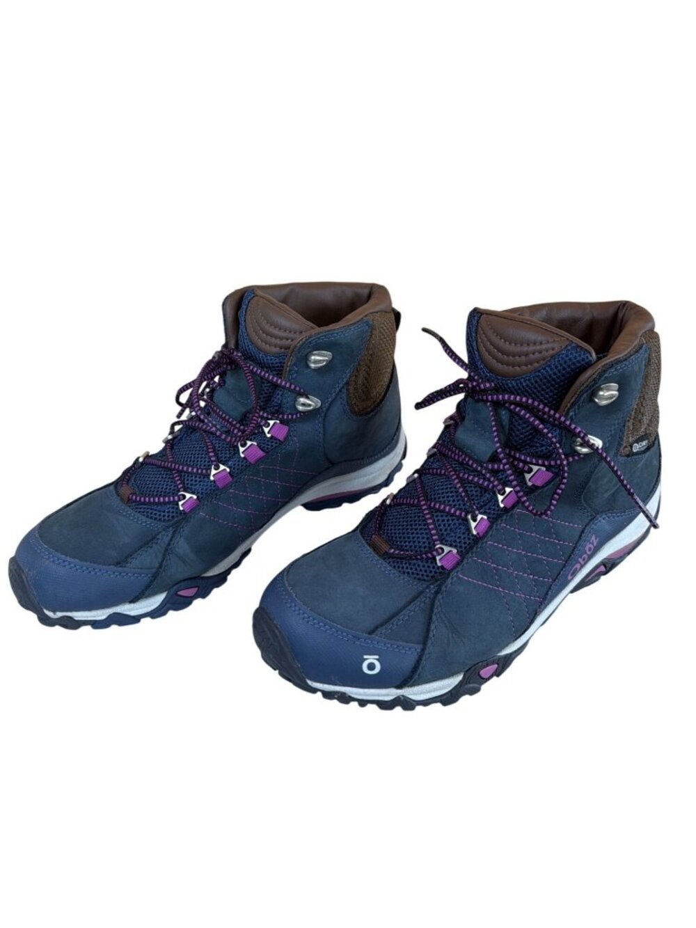 Oboz Women's 10 Sapphire Mid B-Dry waterproof Hiking Boots Blue EU 41.5